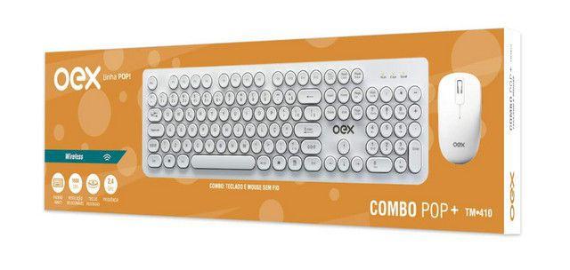 POP CP9 セット Combo Pop + Teclado + Mouse S/ Fio Oex - Kit Teclado e Mouse